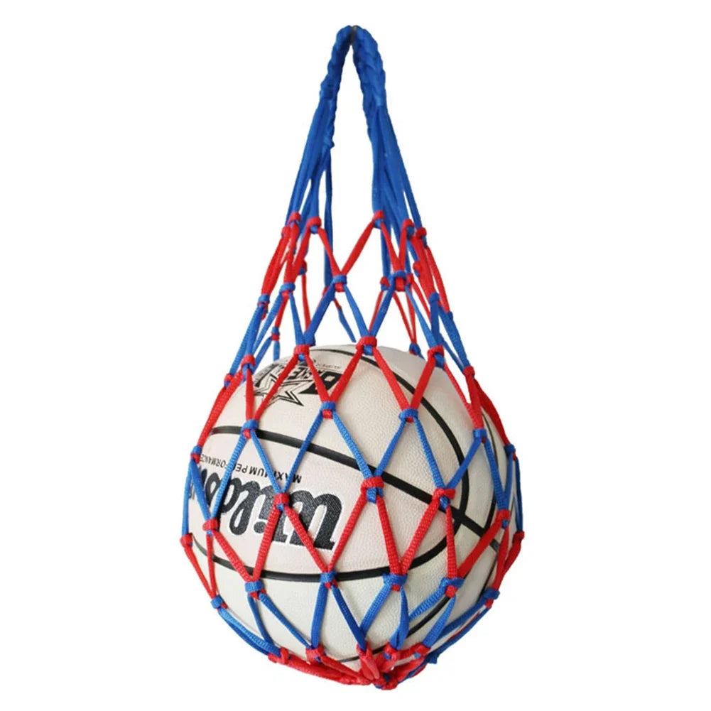 Basketball Nylon Net Bag Multi-Use Sport Ball Portable Mesh Storage Network Bag Volleyball Football Soccer Only Nylon Net Bag