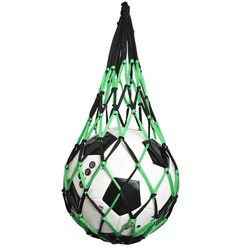 Basketball Nylon Net Bag Multi-Use Sport Ball Portable Mesh Storage Network Bag Volleyball Football Soccer Only Nylon Net Bag