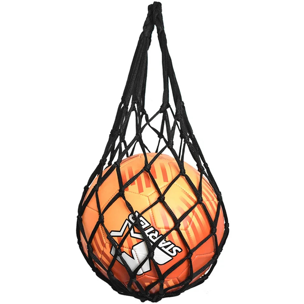 Basketball Nylon Net Bag Multi-Use Sport Ball Portable Mesh Storage Network Bag Volleyball Football Soccer Only Nylon Net Bag