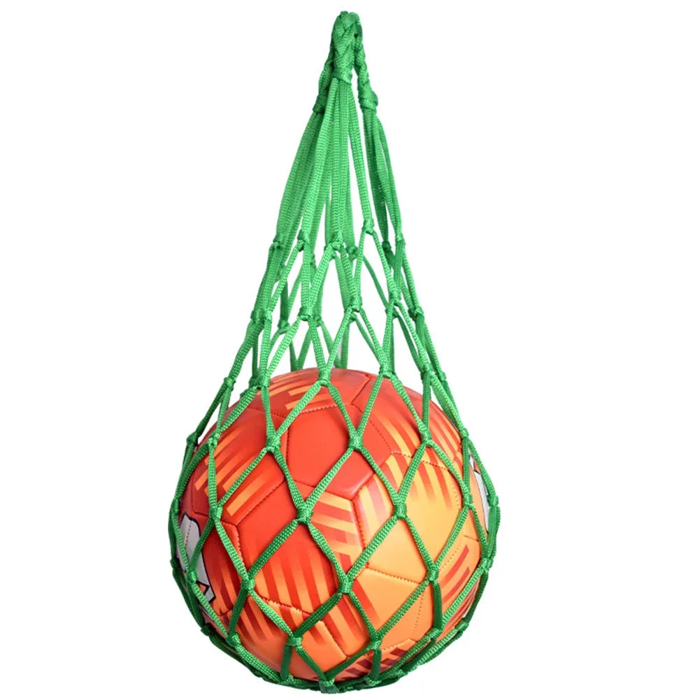 Basketball Nylon Net Bag Multi-Use Sport Ball Portable Mesh Storage Network Bag Volleyball Football Soccer Only Nylon Net Bag