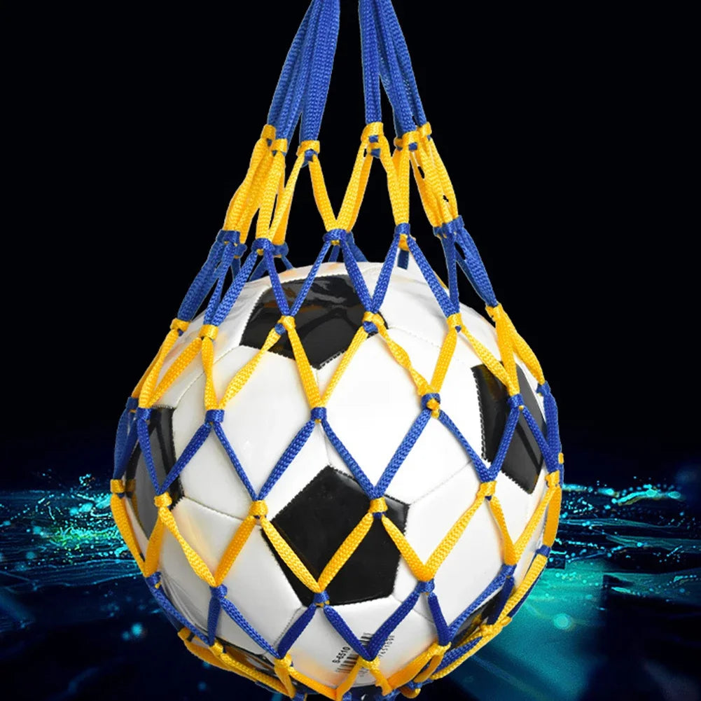 Basketball Nylon Net Bag Multi-Use Sport Ball Portable Mesh Storage Network Bag Volleyball Football Soccer Only Nylon Net Bag