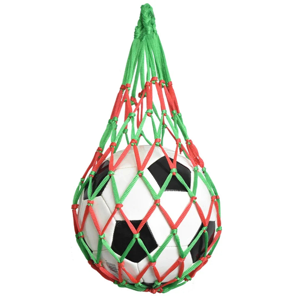 Basketball Nylon Net Bag Multi-Use Sport Ball Portable Mesh Storage Network Bag Volleyball Football Soccer Only Nylon Net Bag